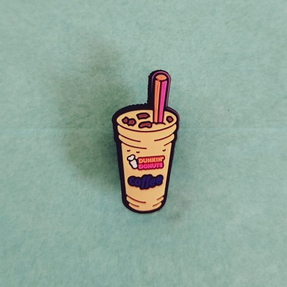 CROCS Accessories 75 Dunkin Donuts Iced Coffee Croc Charm